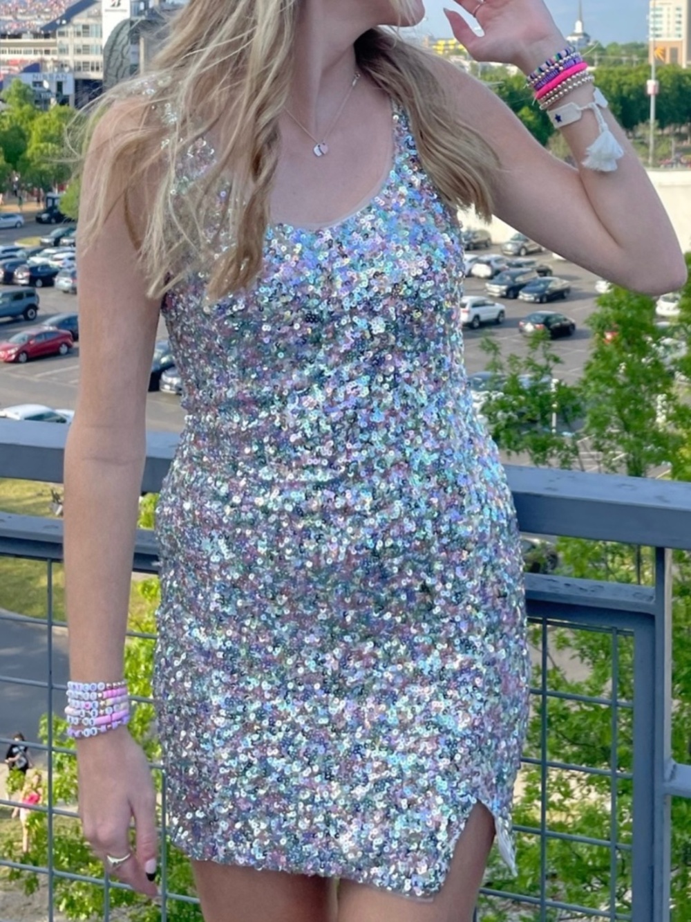 Altar’d State Sequin Mini Dress